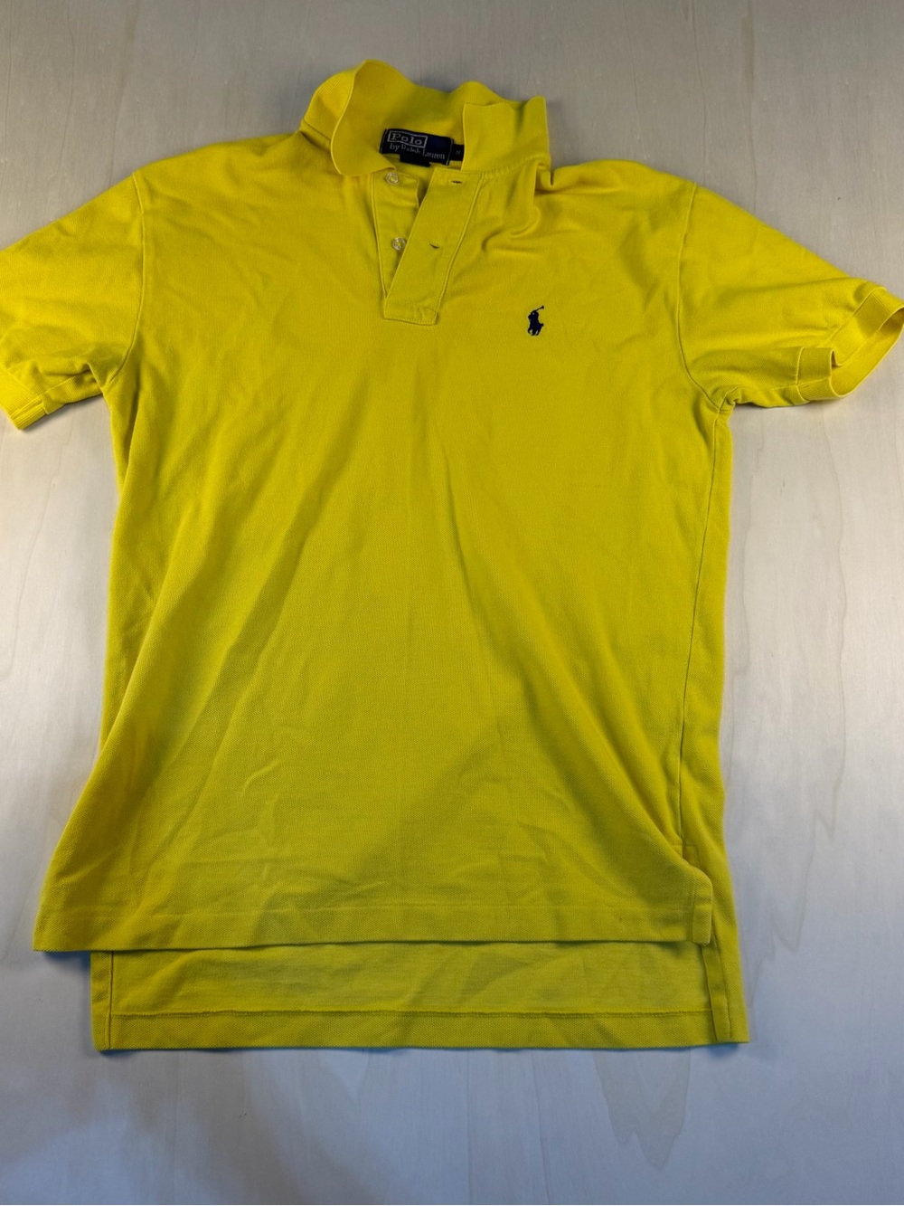 Polo by Ralph Lauren Men’s Bright Yellow Short-Sleeve Polo